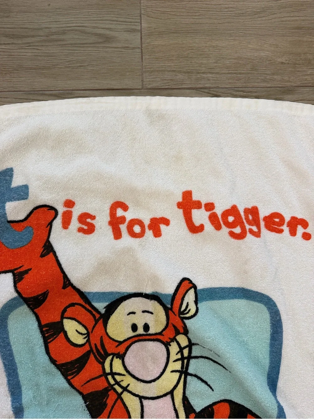 90s Vintage Disney Winnie The Pooh Beach Towel Eeyore And Tigger Deadstock